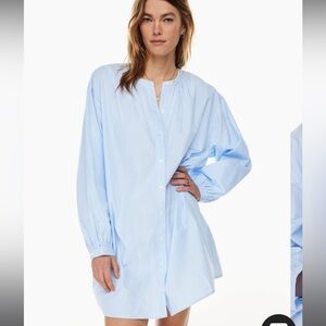 Aritzia Wilfred Poplin Dress